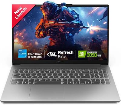 Lenovo LOQ 15IAX9E - i5-12450HX / 16GB / 512GB / RTX 2050 / 15.6" 144Hz
